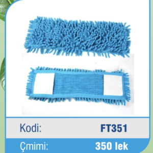 Mop Kastro (Chenille) me Fijet e Gjata, Blu